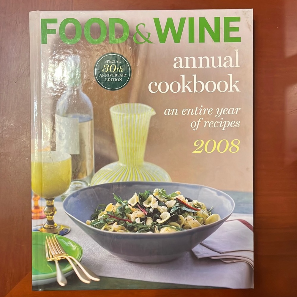 Food & Wine annual cookbook 2008
